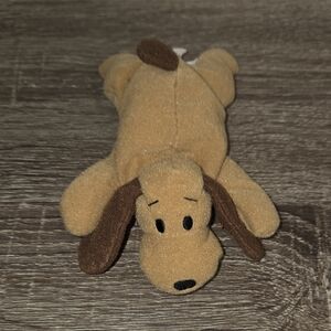 McDonalds Ty Teenie Beanie Bones The Hound Dog 1993 Plush Stuffed Animal 6"